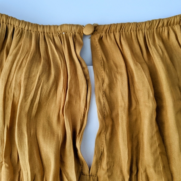 Current Air Los Angeles Ruffle Sleeve Blouse XS, NWT - Picture 6 of 7